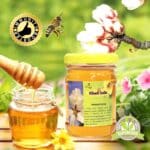 Royale Khadi Honey (from Almond Orchards of Kupwara, Kashmir) Premium Crop Breakfast Honey- 1 Kg